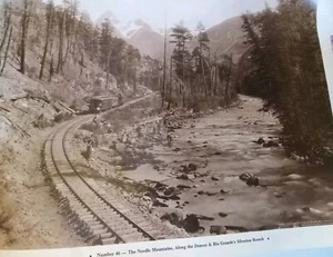 Poster #46 der Needle Mountains entlang Denver/Silverton Branch 25×18" - Bild 1 von 6