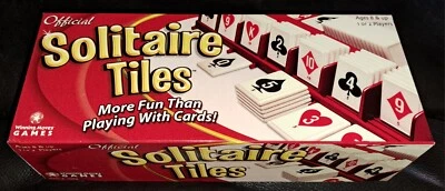 Juego de azulejos solitario vintage de Winning Moves - Edición 2002 - ¡Completo! En muy buen estado+  Foto 1 de 4