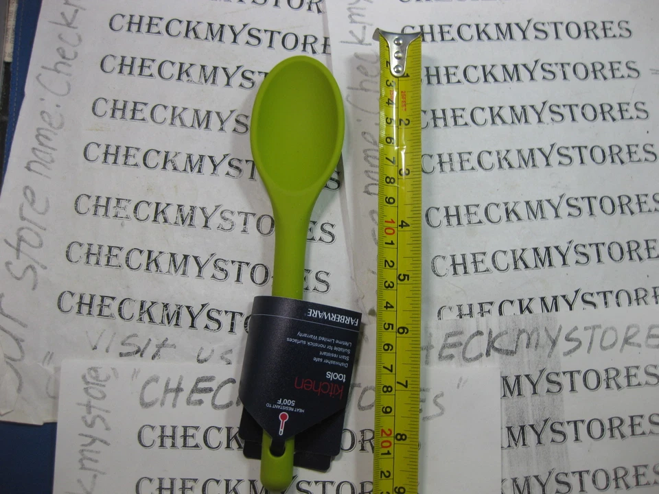 Cuchara de cocina pequeña de silicona Farberware Professional Colourworks resistente al calor Foto 1 de 4