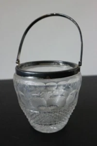 Ancien seau à glace en verre ou cristal (3) - Imagen 1 de 6