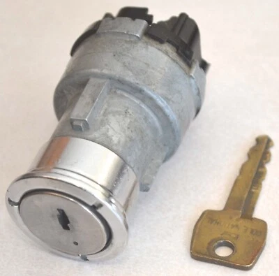 Ford Galaxie LTD 1968 interruptor de arranque de encendido y bisel, Autolite original con llave Foto 1 de 4