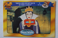 Classic Disney Facts Series Vintage Dynamic Trade Card from Snow White