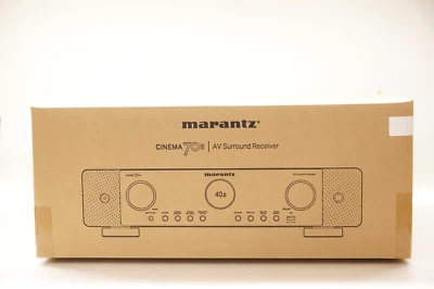 In Stock MARANTZ CINEMA 70s 7.2 Channel Slimline Surround Receiver Silver New FS - Image 1 of 4