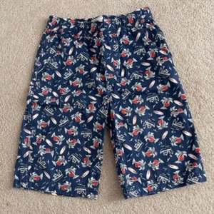 ✨Boys Children’s Place Summer Shorts Beach Palm Trees Boat Birds Anchor Print - Picture 1 of 7