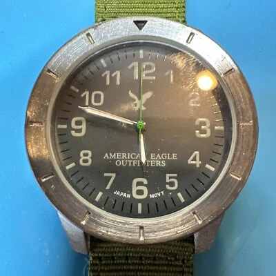 American Eagle Outfitters Men's Watch.  New Band and Battery.  Runs well. - Image 1 of 4