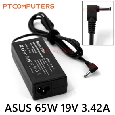 ASUS 65W AC Adapter Laptop Charger for ASUS S200E X201E F201E F202E X202E Q200E - image 1 of 4
