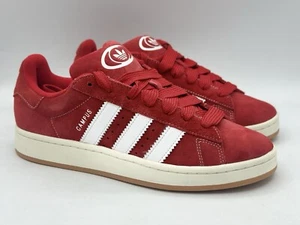 adidas Campus 00s Scarlet Gum Sneakers H03474 Men’s Size 10 - Picture 1 of 5