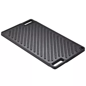 VEVOR Piastra in Ghisa per Cottura Antiaderente per BBQ Griglia 425x246x16 mm - Foto 1 di 12