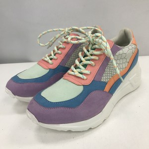 Steve Madden Trainers Multicoloured Size UK 6 Women's Chunky Sole Lace Up 041170