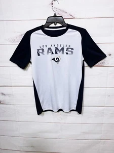 NFL Los Angeles Rams Jungen T-Shirt Gr. L (14/16) weiß & blau kurzarm - Bild 1 von 8