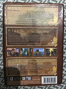 MYST TRILOGIE - RIVEN, MYST MASTERPIECE EDITION & MYST III EXCILE - Bild 1 von 2