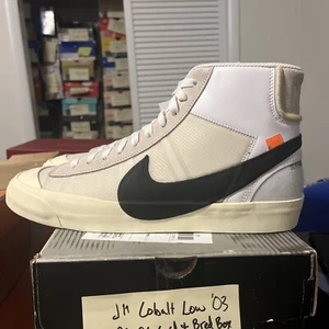 Size 13 - Nike Blazer Mid x OFF-WHITE The Ten 2017 - Picture 1 of 8