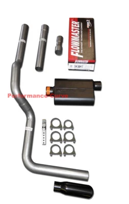 Escape doblado con mandril con silenciador Flowmaster Super 44 para Dodge Ram 88-01 5,9 Foto 1 de 2