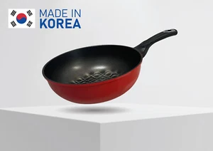 13-1/2'' (34cm) 3D Diamond Coating Nonstick Wok Cookware - Picture 1 of 6