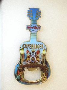 COPENHAGEN, Hard Rock Cafe, Magnet Flaschenöffner V-8 - Bild 1 von 1