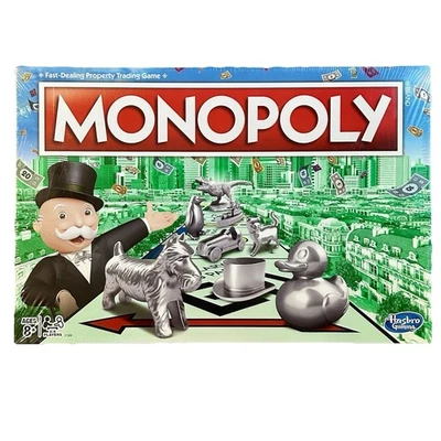 NEW~2017 Parker Brothers MONOPOLY Board Game~Dinosaur~Ducky~FACTORY SEALED - Image 1 of 4