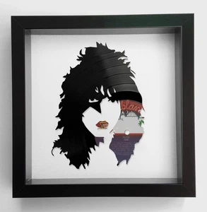 Paul Stanley From Kiss - Alive - Original Framed Vinyl Record Art 1975 - Picture 1 of 5