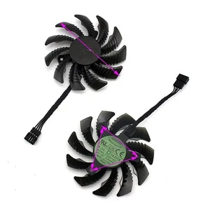 Cooling Fan For Gigabyte GTX1080ti 1080 1070 75MM 4 Pin T128010SU Graphics Card - Picture 1 of 8