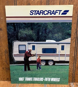 Original Starcraft Catalog - 1987 Travel Trailers - Fifth Wheels - Picture 1 of 4
