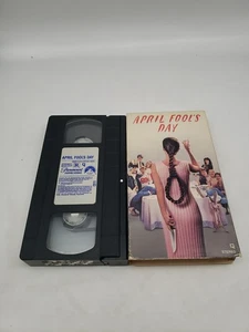 Aprilscherz VHS Paramount Picures 1986 Deborah Foreman Horror Slasher Kult - Bild 1 von 5