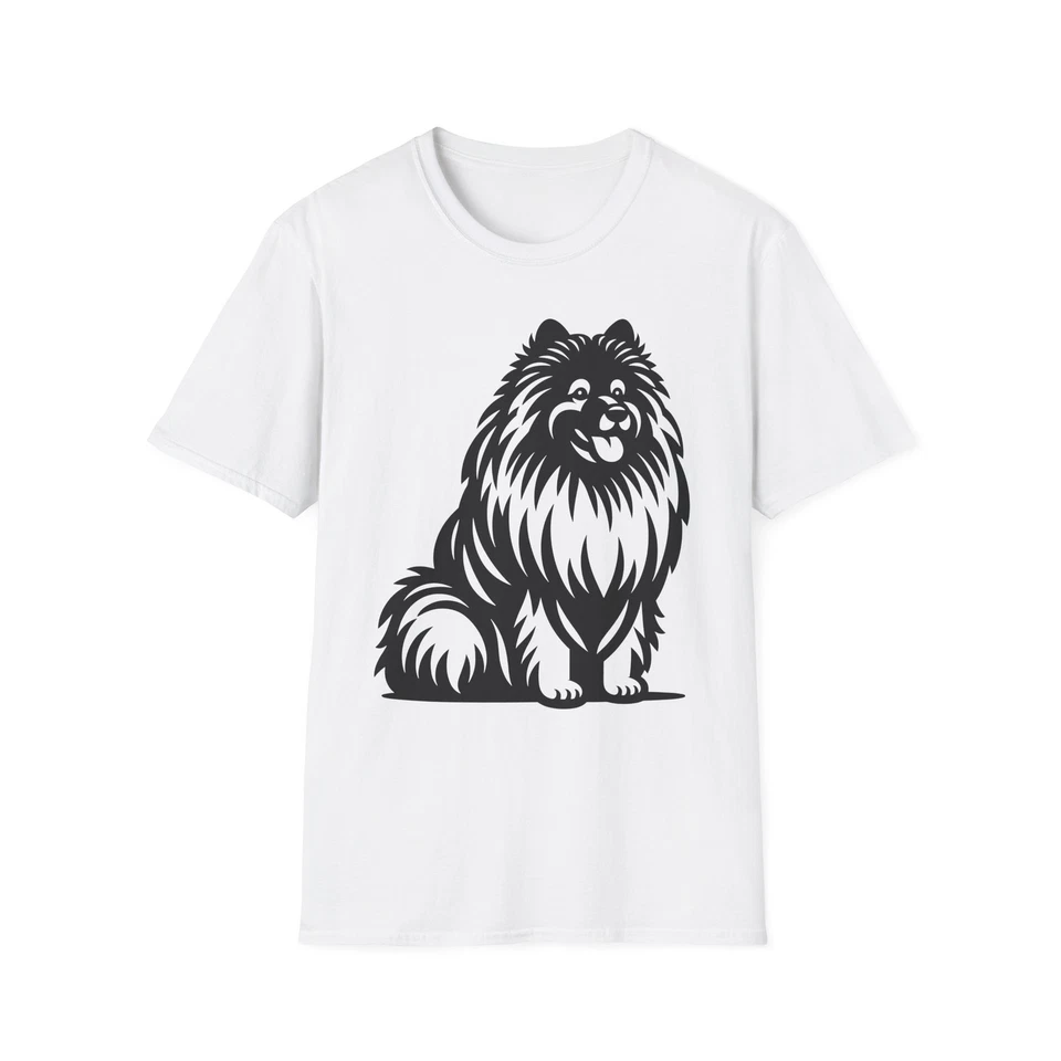 Camiseta Fluffy Keeshound | Linda camiseta para perro Foto 1 de 1