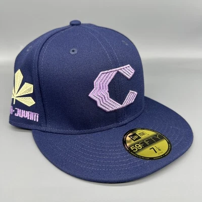 New Era 59FIFTY Cincinnati Reds City Connect Purple Color Pack Fitted Hat Cap - Image 1 of 4