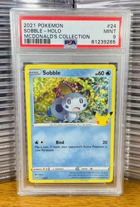 2021 Sobble 24/25 Holo Pokemon TCG 25th Anniversary McDonalds Promo PSA 9 MINT - Bild 1 von 1
