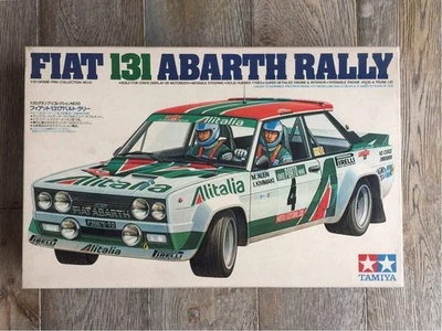 TAMIYA FIAT 131 ABARTH RALLY 1/20 FIAT 131 ABARTH RALLY VECCHIA AUTO NON MONTATA - Immagine 1 di 4