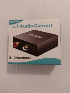 Convertidor de consola de audio 5.1 estéreo RCA convertido a 3X 3.5 mm AUX 1/8" pasivo - Imagen 1 de 2