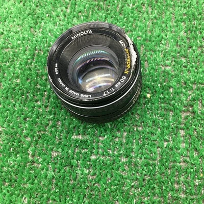 Lente Minolta MD Rokkor-X 50 mm f/1,7 55 mm Hecho en Japón PARA REPUESTOS Foto 1 de 4