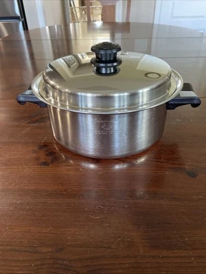 Mini olla SALADMASTER Five Star TP304S de acero inoxidable sin agua de 4 cuartos de galón Foto 1 de 4