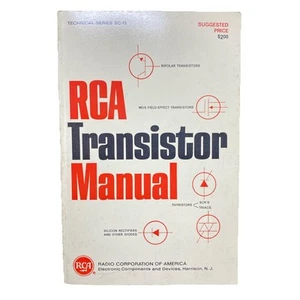 Vintage RCA Transistor Manual Technical Series SC-13 1967 - Picture 1 of 6