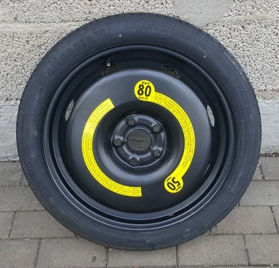 Ersatzrad Notrad Audi A3 8P Golf 5 6 Golf Plus Touran 1T  125/70 R 18 1K0601027B - Bild 1 von 4