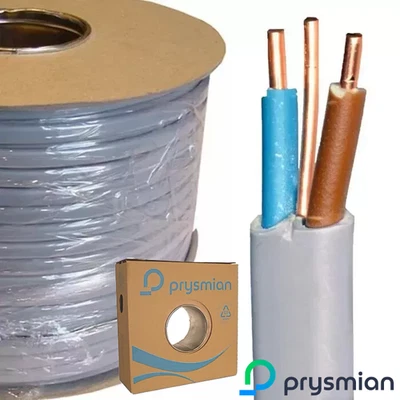 1.5mm Twin & Earth 6242Y Shower / Cooker Cable - 1m to 100m cut to length UK - Image 1 of 4