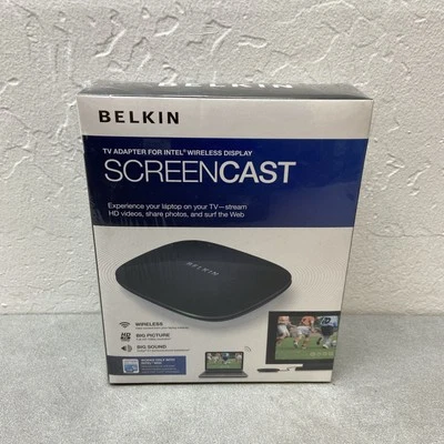 Adaptador de TV Belkin ScreenCast para pantalla inalámbrica Intel F7D4501 Foto 1 de 4