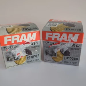 2 Fram TG10358 Tough Guard Oil Filters - Picture 1 of 3