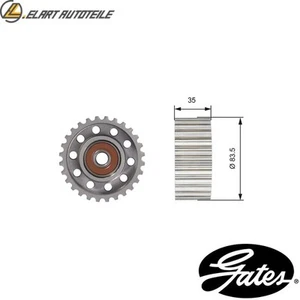 UMLENKFÜHRUNGSROLLE ZAHNRIEMEN T42100 FÜR TOYOTA HILUX/VI/Pickup/II/SUV DYNA - Picture 1 of 6