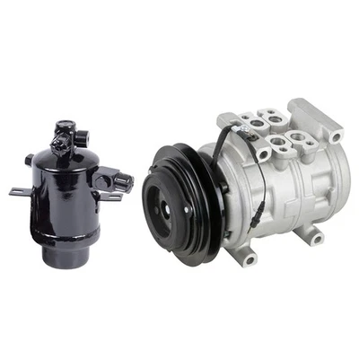 Compresor de aire acondicionado con secador de aire acondicionado DAC para Mercedes 420SEL 560SEC 560SEL 1986-1991 Foto 1 de 3