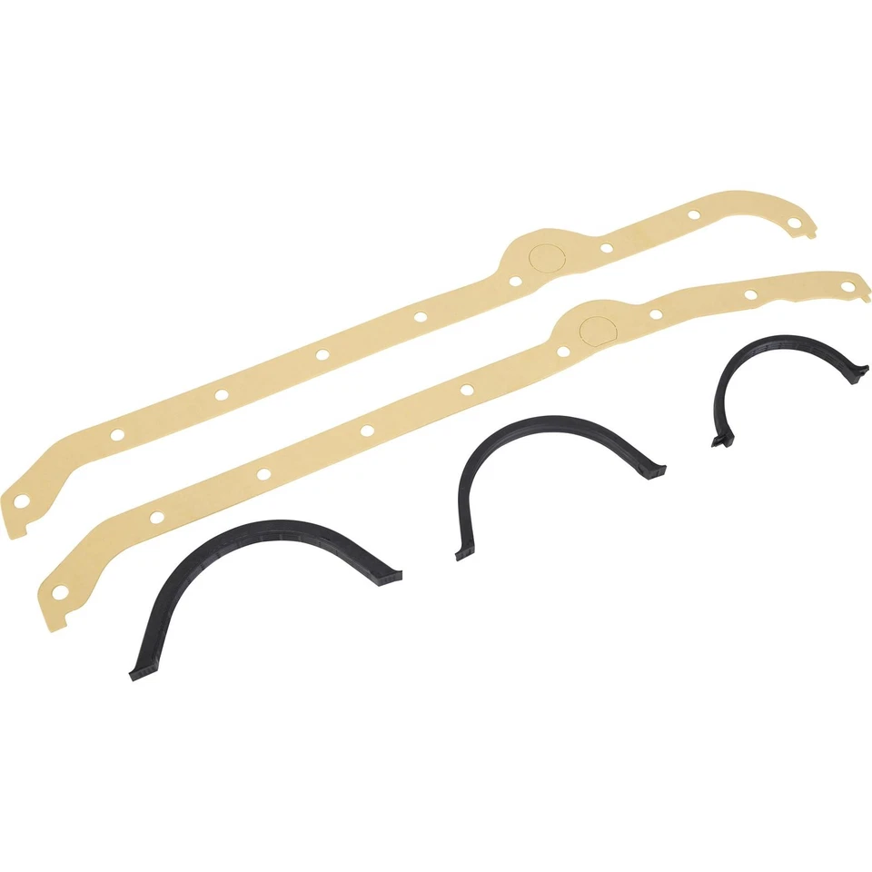 Speedway Oil Pan Gasket Set, Thick Front, Fits Chevy Small Block 1975-85 - Image 1 of 4