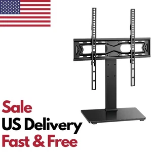 Universal TV Stand for 27-65 Inch LED LCD TV Swivel Table Top TV Stand with 30 D - Picture 1 of 16