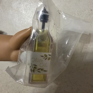 Muñeca American Girl Cocina Gourmet Cocina Hornear Alimentos Botella Aceite de Oliva Nueva - Imagen 1 de 4