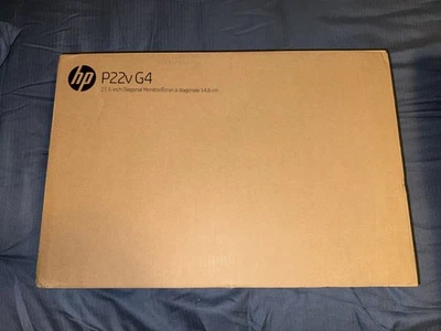 Hp P22v G4 21.5" Full HD 1920x1080 60Hz 5ms LED LCD TN Monitor HDMI VGA - Image 1 of 3