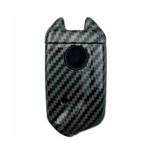 Fit For Kia Stinger GT 18-2022 Carbon Fiber Style ABS Remote Key Fob Case Cover - Picture 1 of 8