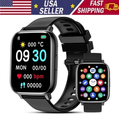 🔥2025 Smart Watch For Men/Women, Waterproof Smartwatch Bluetooth iPhone Samsung - Image 1 of 4