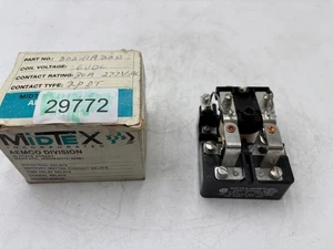 Midtex 302-11A-200 30A 277VAC Industrial Relay - Picture 1 of 3