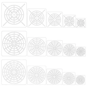 1X(15 Pieces Mandala Dot Painting Tool Stencils Set, Reusable Mandala4485 - Picture 1 of 8