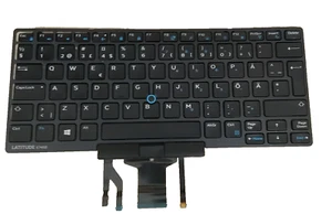 Tastatur Finnish für Dell Latitude E7450, E7470, E7480, E7490 - Afbeelding 1 van 2