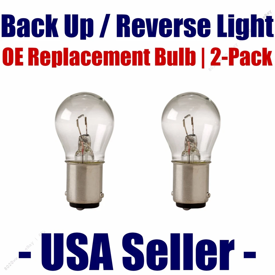 Bombilla de reversa/respaldo 2pk - Se adapta a vehículos Mercury listados - 1076 Foto 1 de 1