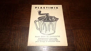 Dépliant recettes Plastimix - Mixeur - Picture 1 of 5