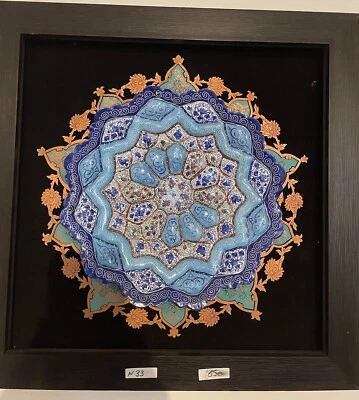 Wandbilder Handgefertigt ( Khatam ) Wohnzimmer modern Silber. - Bild 1 von 4